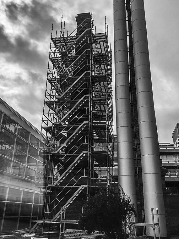 Layher Allround modular scaffolding system