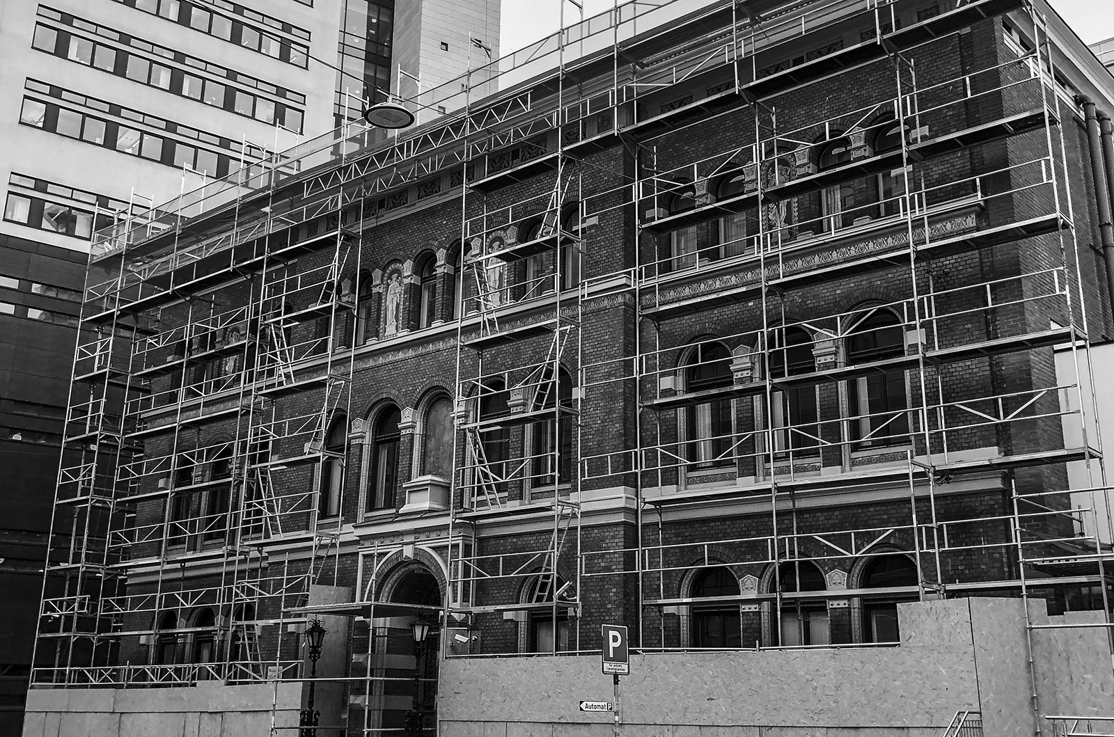 Rammestillas fasadestillas Layher SpeedyScaff stillas utleie oslo