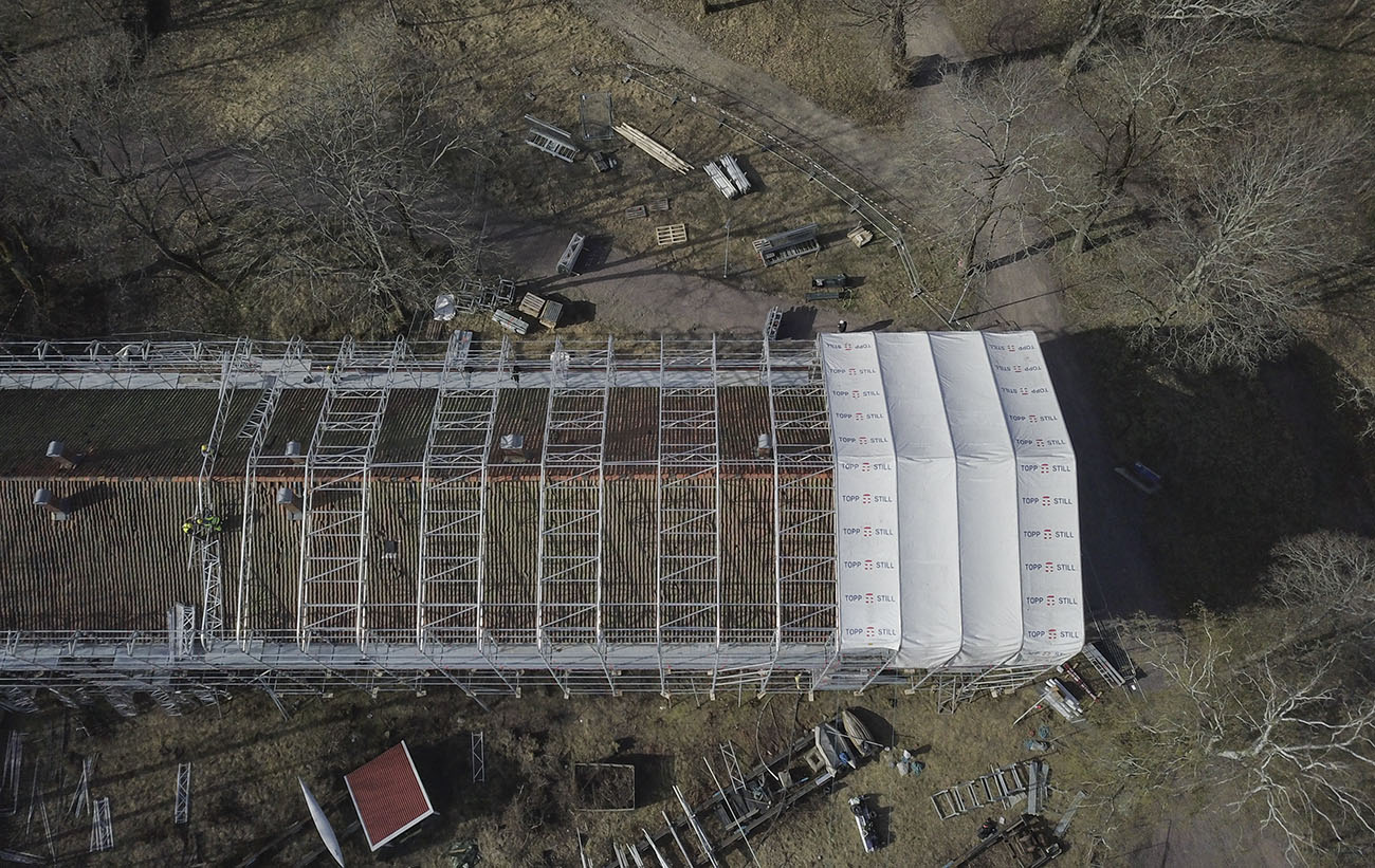 tak over tak stillas leie oslo hovedoya lavetthuset topp still