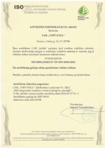 ISO 9001:2015/LST EN ISO 9001:2015