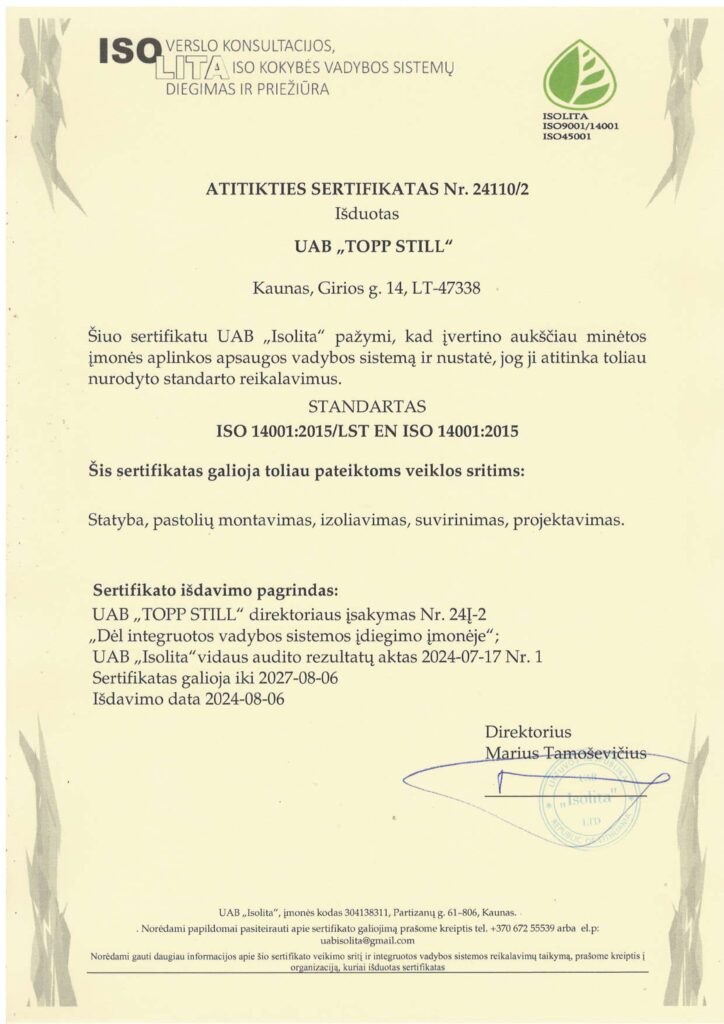 ISO 14001:2015/LST EN ISO 14001:2015